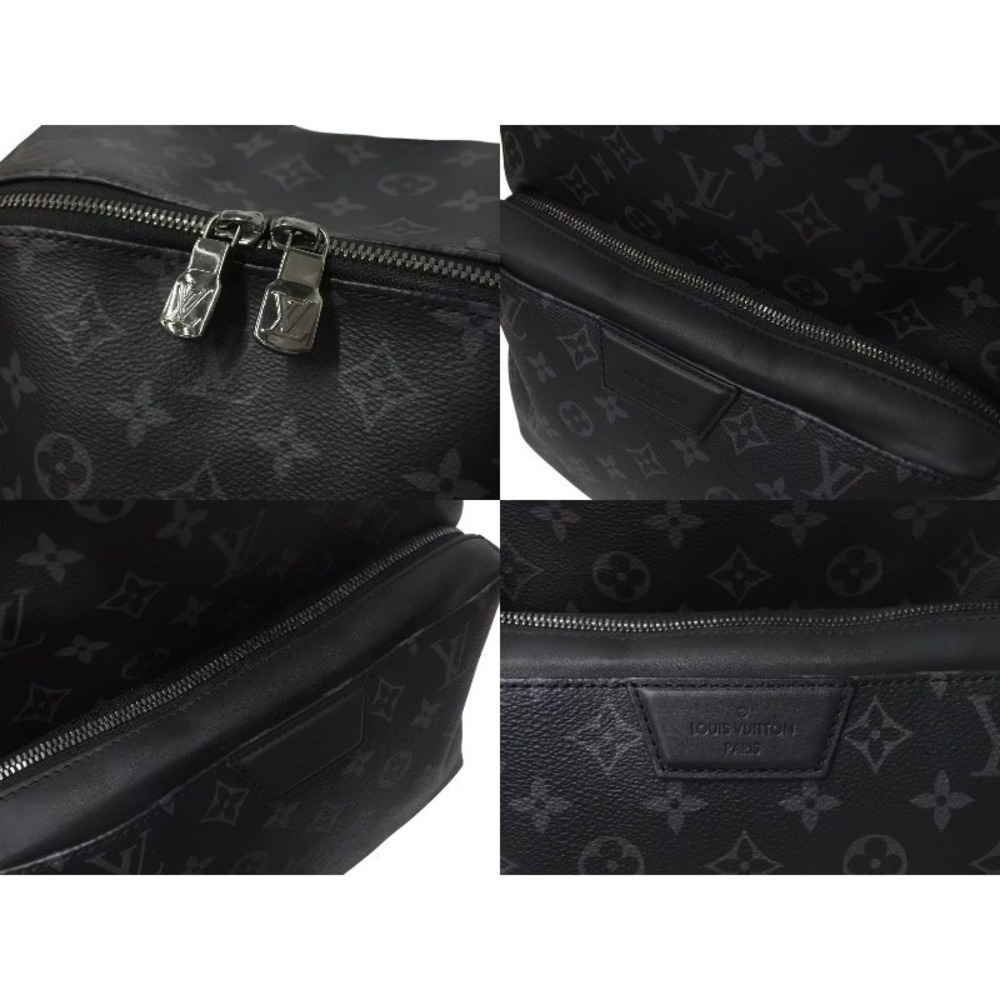Louis Vuitton Monogram Black Eclipse Daypack Backpack Canvas Apollo - Picture 7 of 9